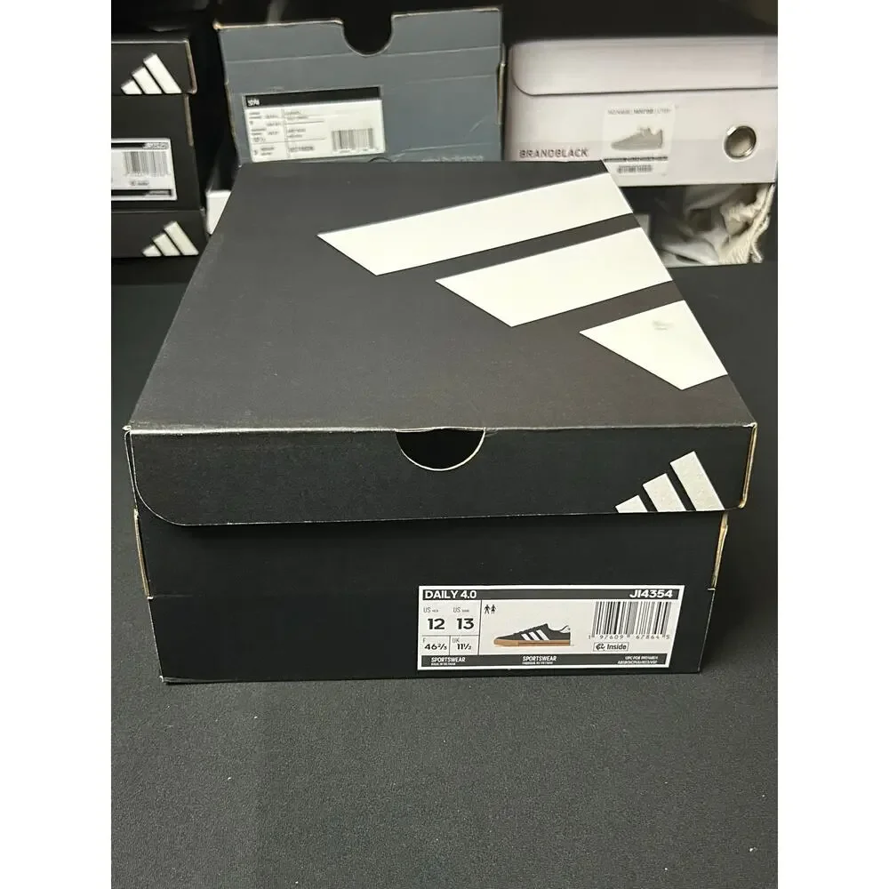 adidas Daily 4.0 Black Gum / $70 Retail!! / Size 12M (13W)  / Brand New!!
